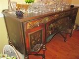 SIDEBOARD 6 FT LONG BY 2 FT WIDE BY 40 INCH TALL