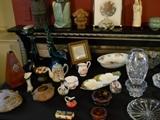 Knickknacks and glassware