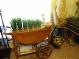 Maple tea /serving cart