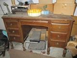 1930's knee hole desk