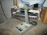 Vintage ham /CB radio with microphone