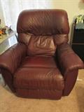 Leather recliner