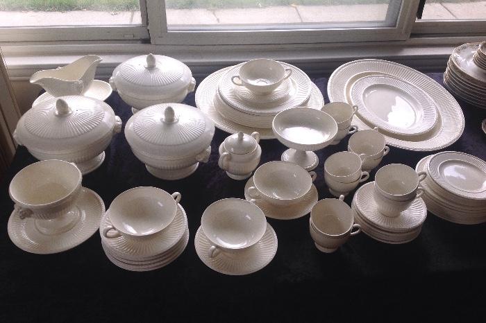 55 Piece Wedgwood "Edme" Queensware