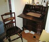 Mahogany Slant Top Desk