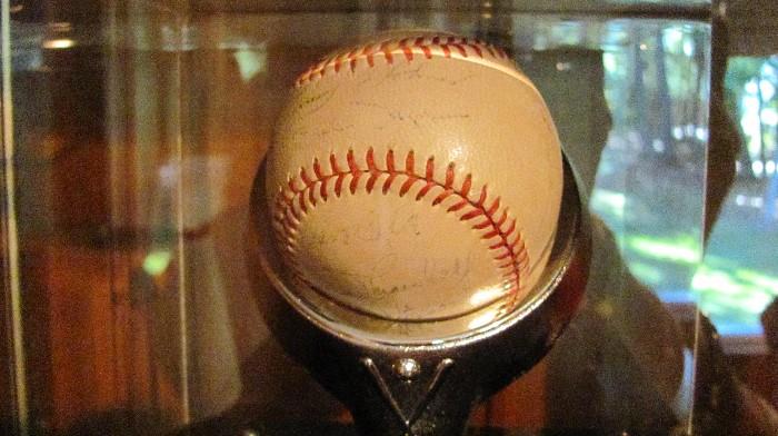 Signed Team Ball- Boston Braves, Circa 1952 or 1953.