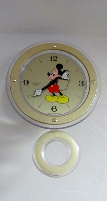 Mickey Clock by Seiko