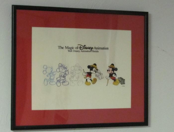 Framed Disney Collectible