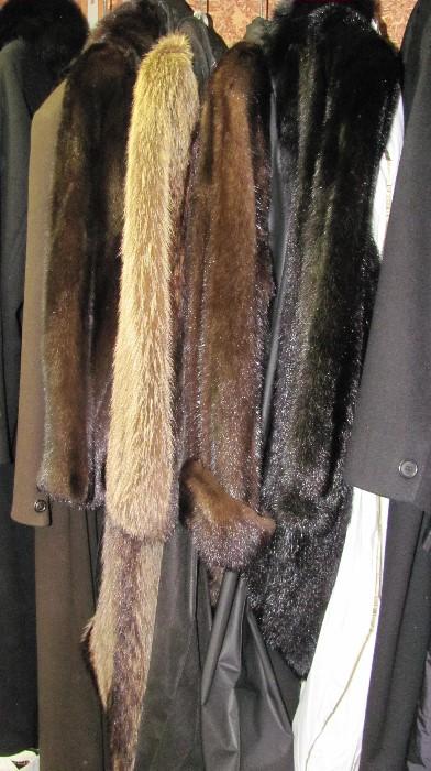 Fur Coats, Leather Coats, Pristine condition.