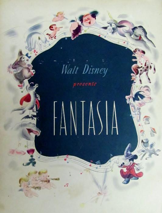 Original 1940 "Fantasia" Program, Excellent Condition