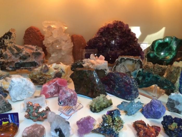 Part of large Collection of Minerals and Geodes