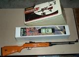 Cabela's Premier Gun rest, RV Surge Guard model #34730 w/extras & Pellet Gun