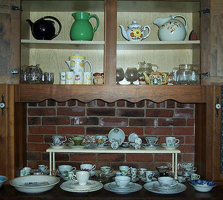 Cup & saucer collection, Hall teapot & pitcher, Juice sets, etc...