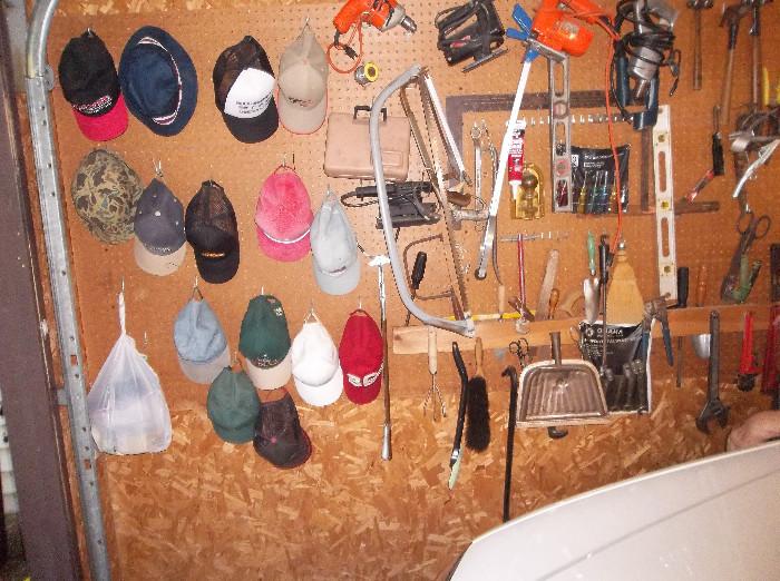 hats and tools