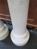 RARE PAIR OF ANTIQUE MARBLE HOLY WATER HOLDERS FROM HISTORIC DETROIT CHURCH