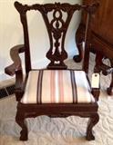 Miniature Handcarved Antique Chair