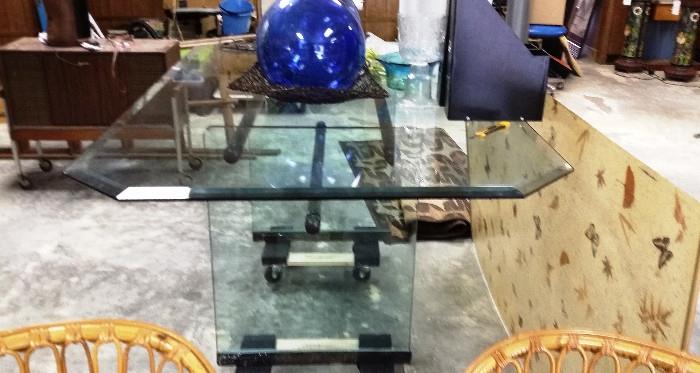 Pace Glass Dining Table