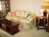 Ethan Allen Sofa and Tables