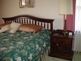 Ethan Allen King Bed and Nightstand