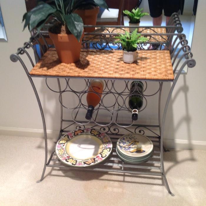 Wine Rack / Accent Table $ 50.00