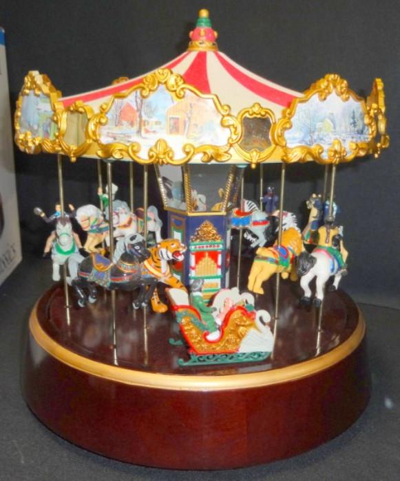 Grand Carousel Action Musical Music Box