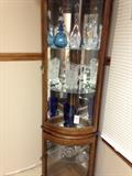 Oak Curio Corner 