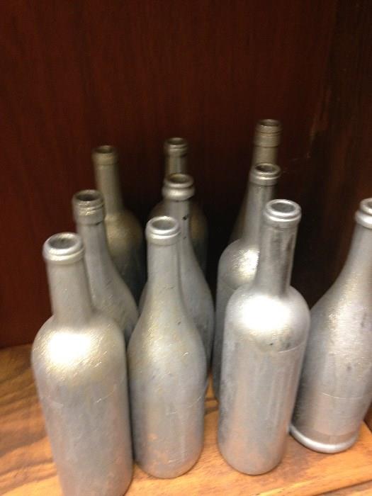 Silver bottles