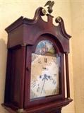 Antique grandfather clock (name has worn off, but made in Boston)