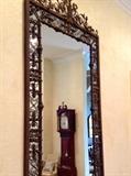 Ornate metal mirror 6'6" by 3'3"