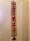 Needlepoint bell-pull