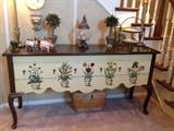 Hand Painted Buffet