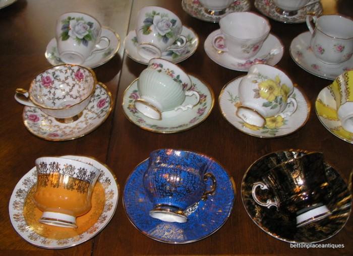 Lots of Cups and saucers
