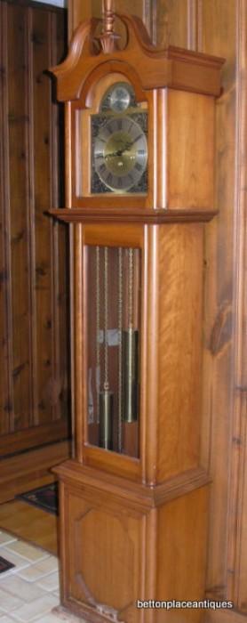 Grandfather Clock Danneker Clock and it works nicely and has the key, beautiful tone to it.....