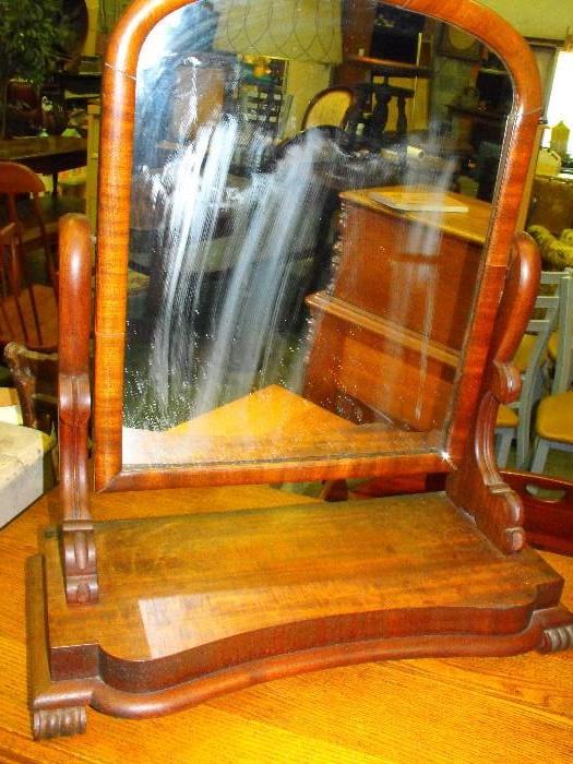 antique shaving mirror