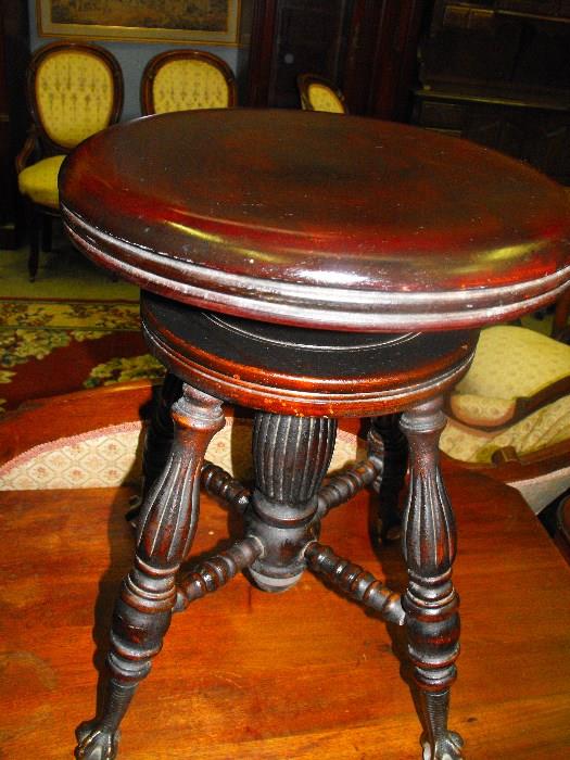 ball and claw organ stool