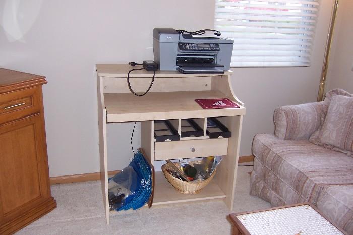 Desk, printer, office supply