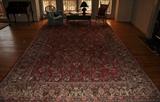 10' x 18' PERSIAN SAROUK 60-80 YRS OLD - EXCELLENT CONDITION 