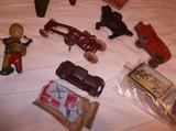 Vintage toys and collector cards