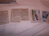 Cigarette collectible airplane cards coupons