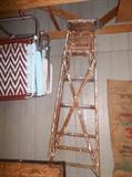 old wood ladder