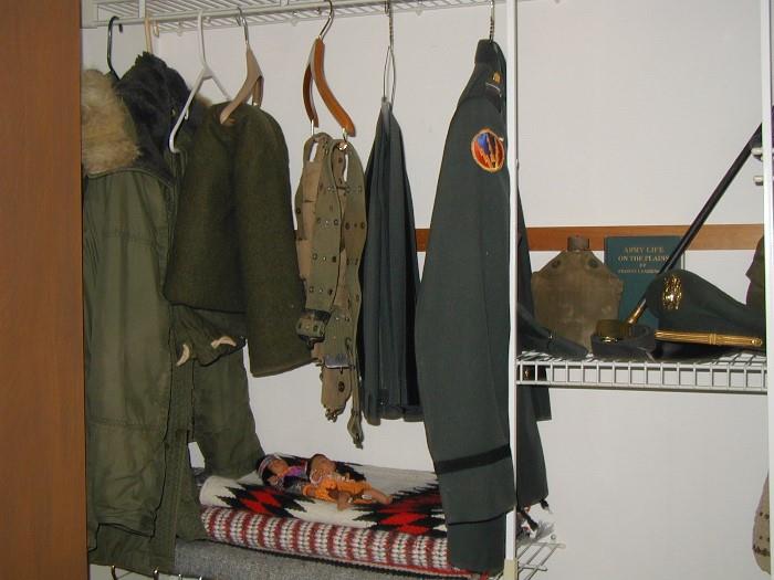 Army uniform and gear approximate age from the 50's