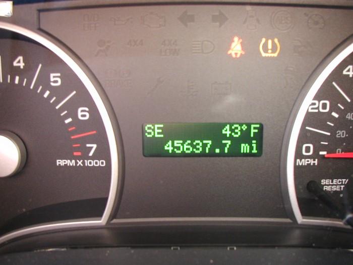 Odometer for 2009 Ford Explorer
