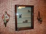 Shadow Box and Wall Sconces