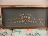 1904 World's Fair Buttons Framed