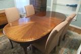 Mahogany Dining Room Table with leaves