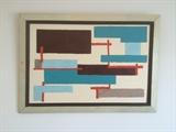 Mid Century modern Acrylic Original Painting