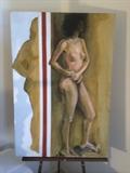 Nude Woman Original Painting/Signed