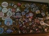 political pins and more