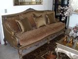 Macedonian style living room sofa, down filled - 96x44x45h