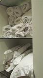 TOWELS AND BEDDING, PILLOWS TOO!