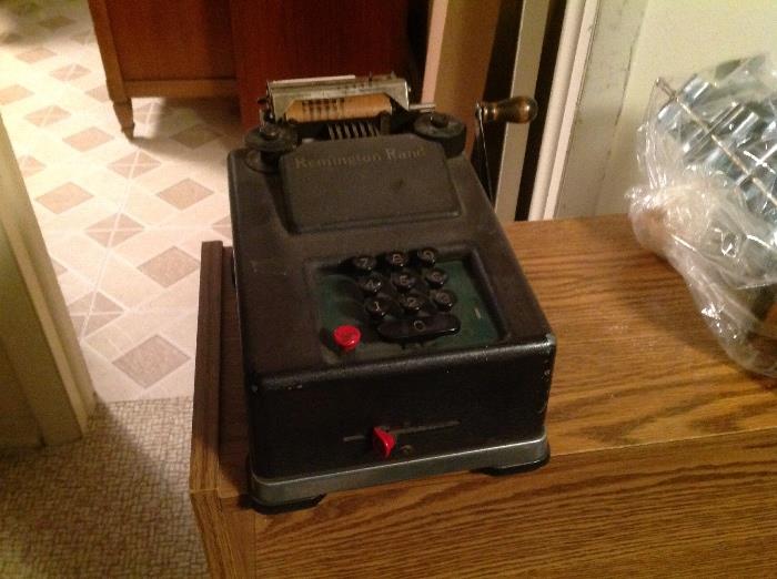 Antique calculator